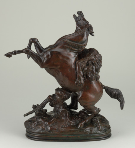 Cheval surpris par un lion (seconde version) - Image 4