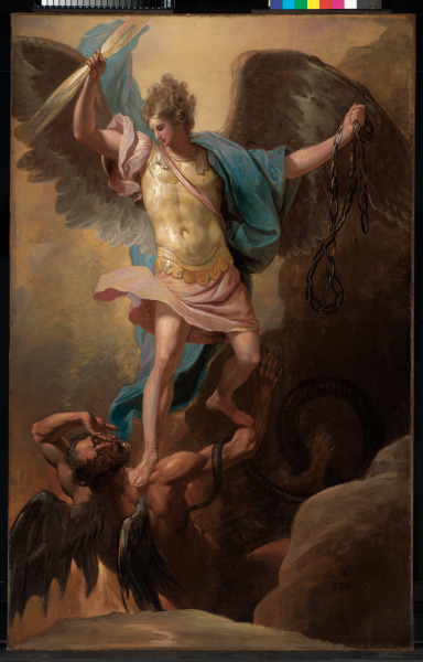 ST. MICHAEL AND SATAN