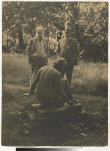 Aristide Maillol and Henri Matisse in Maillol’s Garden