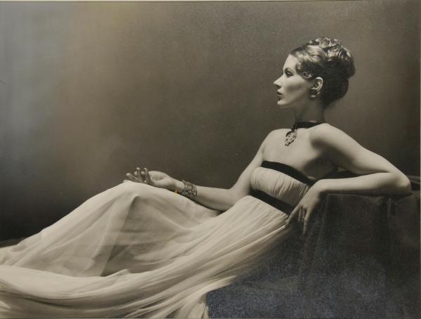 Woman in a Chiffon Dress - Image 3