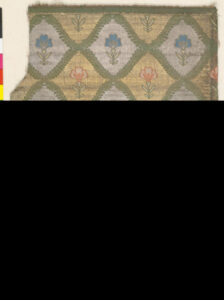 Fragment of Metallic Ground Fabric