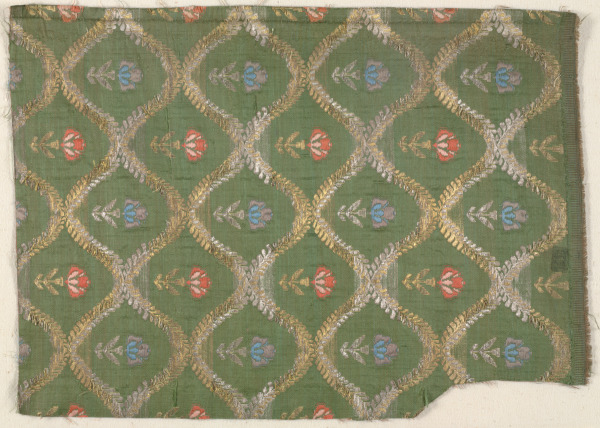 Fragment of Metallic Ground Fabric - Image 2