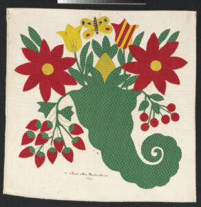 Cornucopia with Butterfly