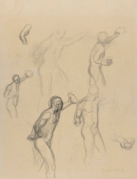 Sketch for the painting ‘Bacchus and Ariadne’ - Image 2