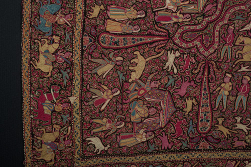 Embroidered Pictorial Shawl (Amlikar) - Image 53