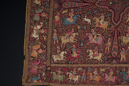 Embroidered Pictorial Shawl (Amlikar) - Image 26