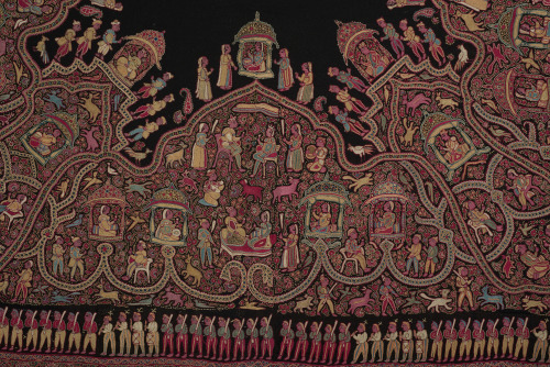 Embroidered Pictorial Shawl (Amlikar) - Image 22