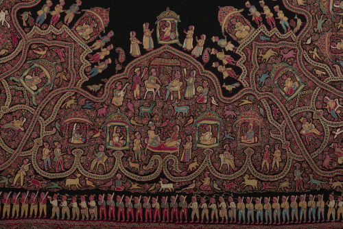 Embroidered Pictorial Shawl (Amlikar) - Image 20