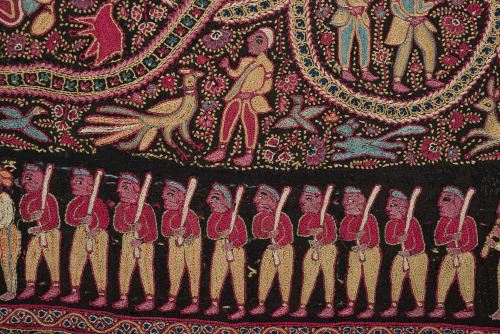 Embroidered Pictorial Shawl (Amlikar) - Image 8