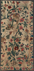 Crewel Work Bed Curtain