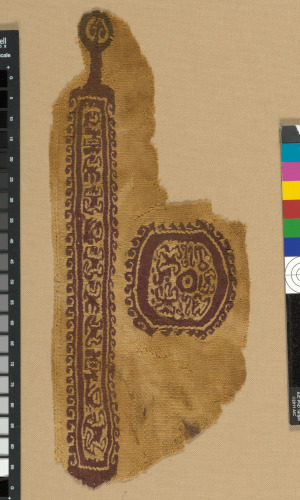 FRAGMENT WITH ROUNDEL (ORBICULUS) AND PARTIAL CLAVUS