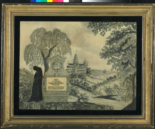 PRINT WORK MOURNING EMBROIDERY DEDICATED TO HENRY HICKS