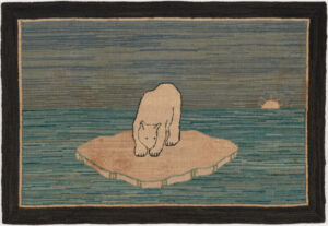 Polar Bear on Ice Floe