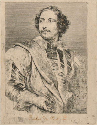 Portrait of Paulus Pontius, Engraver in Antwerp - Image 2