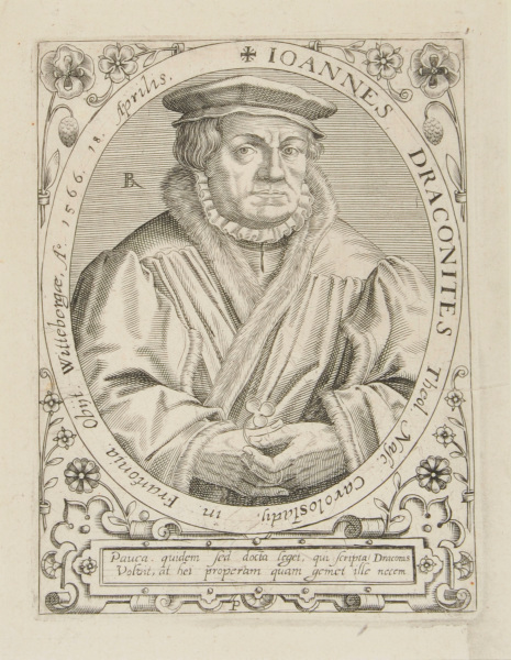 Portrait of Joannes Draconites - Image 2