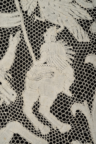 Milanese Bobbin Lace Flounce for an Alb - Image 52