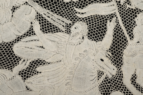 Milanese Bobbin Lace Flounce for an Alb - Image 51