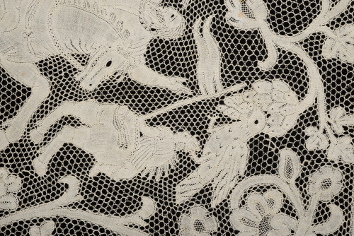 Milanese Bobbin Lace Flounce for an Alb - Image 44