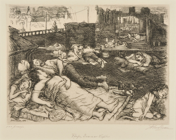 Roofs, Summer Night - Image 2