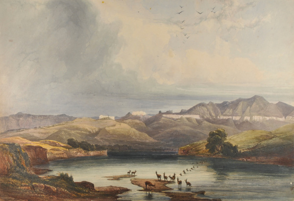 The White Castels [sic] on the Upper Missouri