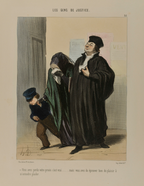 TRUE, YOU HAVE LOST YOUR CASE...BUT YOU SURELY MUST HAVE ENJOYED THE ELOQUENCE OF MY PLEADING!