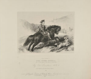 From the Portrait of Lord Cosmo Russell, son of His Grace the Duke of Bedford