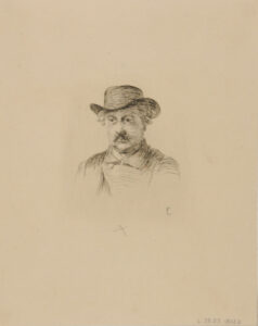 Portrait du Peintre Hervier