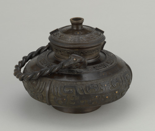 Archaistic Covered Censer in Hu Wenming Style - Image 2