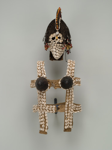 Mask and Vest Representing a Fulani Woman (Bede) - Image 4