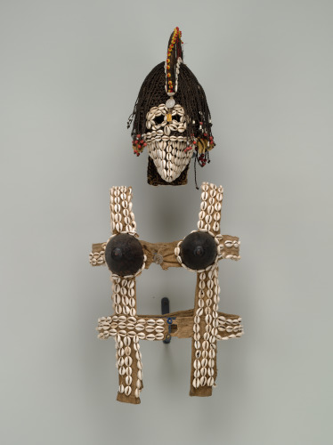 Mask and Vest Representing a Fulani Woman (Bede) - Image 3