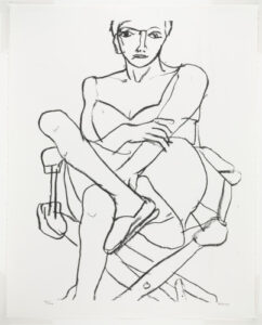 Seated Woman in Chemise