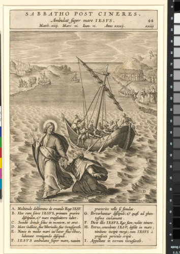 CHRIST WALKING ON THE WATER