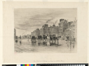 Winter Morning on the Quai de l’Hôtel-Dieu