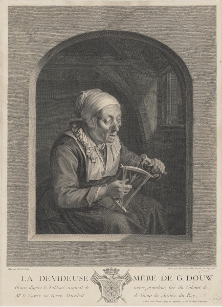La Devideuse Mere de G. Douw - Image 1