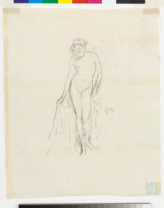 Nude Model, Standing