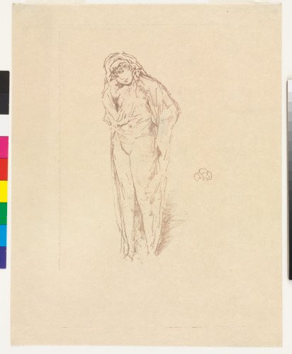 DRAPED FIGURE, STANDING
