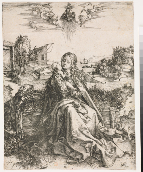 THE HOLY FAMILY WITH THE DRAGONFLY