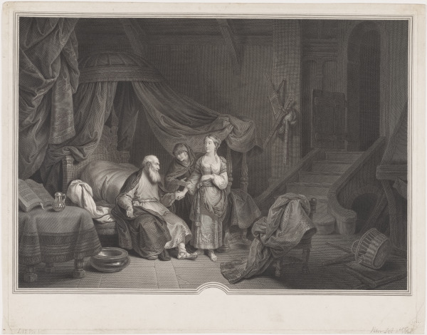 Sara Presenting Hagar to Abraham