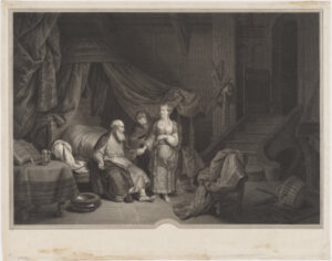 Hagar Being Presented to Abraham by Sara