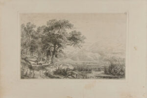 Vue prise aux environs de Subiaco