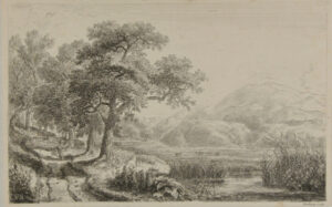 Vue prise aux environs de Subiaco