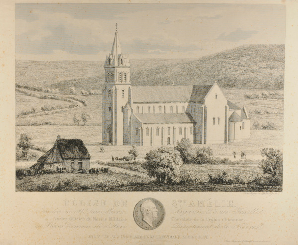 CHURCH OF SAINTE-AMÉLIE-AUX-PLACES (NIÈVRE)