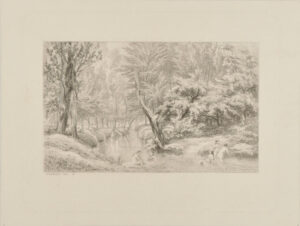 Les Baigneuses, souvenir du ru de Valmondois