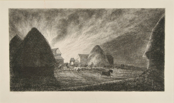 THE FIRE AT THE FARM (REMINISCENCE OF THE MORVAN)