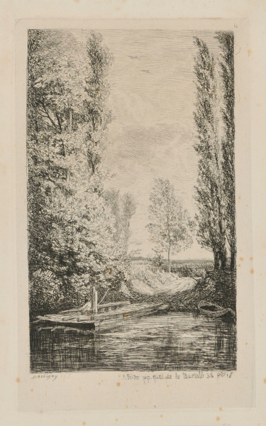 THE FERRY: SOUVENIR OF THE ISLANDS IN THE SEINE AT BEZONS