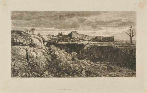 THE RUINS OF THE CHÂTEAU AT CRÉMIEU