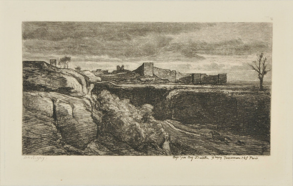 THE RUINS OF THE CHÂTEAU AT CRÉMIEU