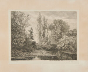 Stags at the Water’s Edge