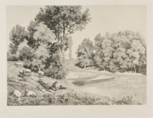 Vue prise au Bas-Meudon