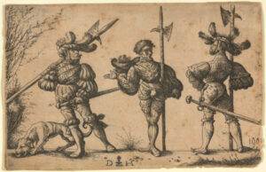 Three Mercenary Soldiers